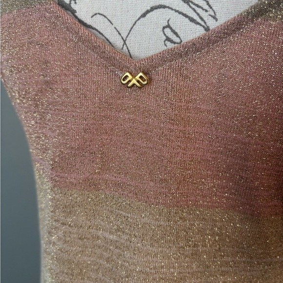 NWT PQ Swim Striped Multicolor Maxi Swim Coverup - Picture 4 of 5